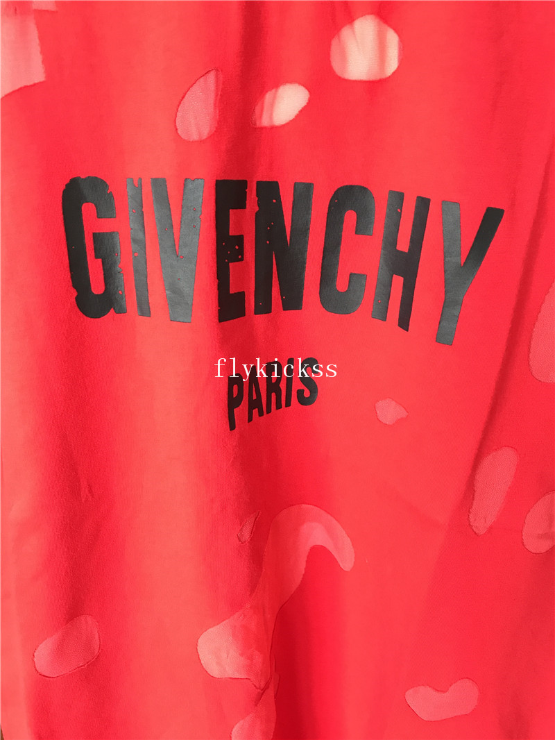 Givenchy Red Tshirt